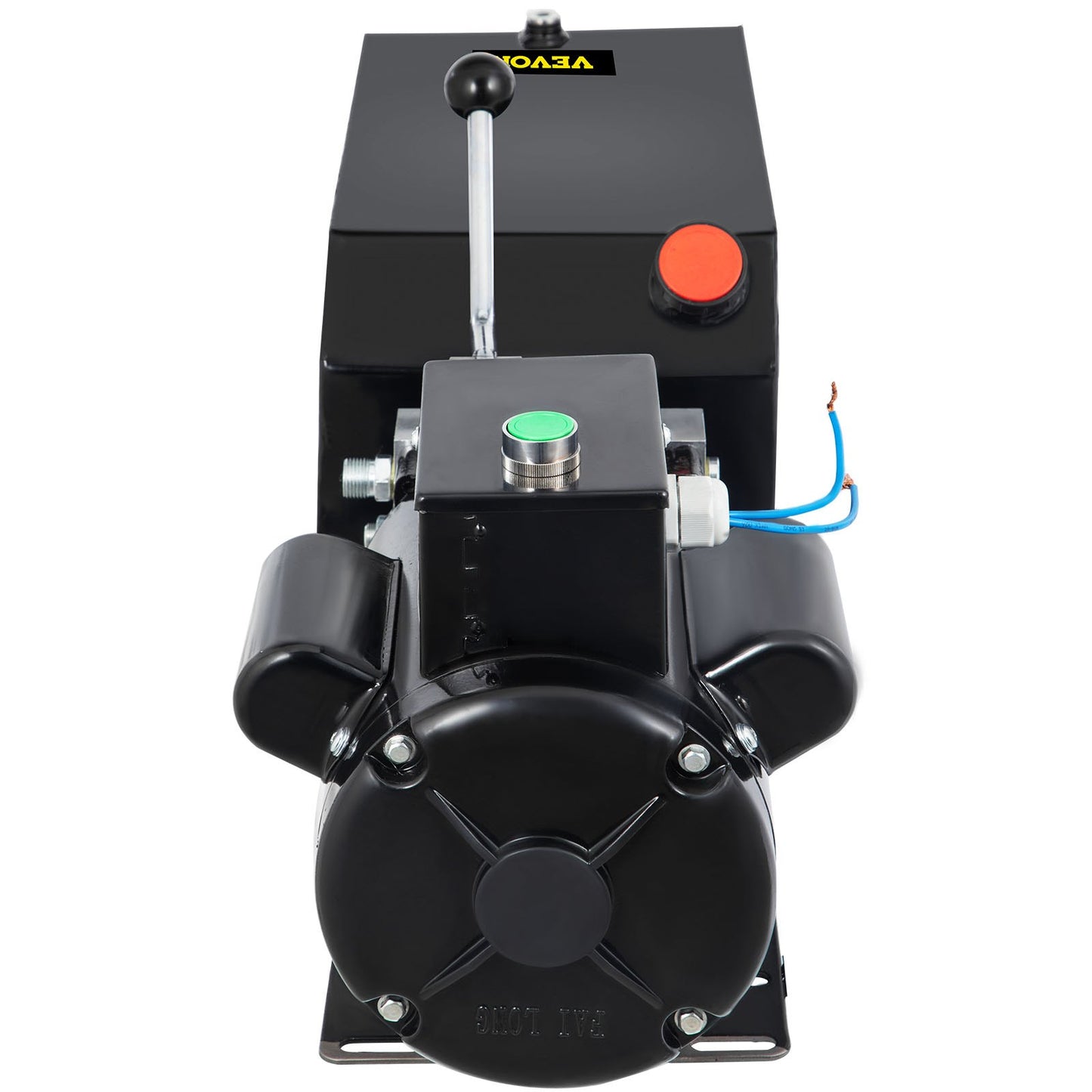 14L Autohebebühne Hydraulikaggregat 60 Hz 1 PS Hydraulikpumpe Autoreparatur Hydraulischer Metallbehälter für Hydraulikpumpenaggregat Traktorfahrzeug Autohebebühne