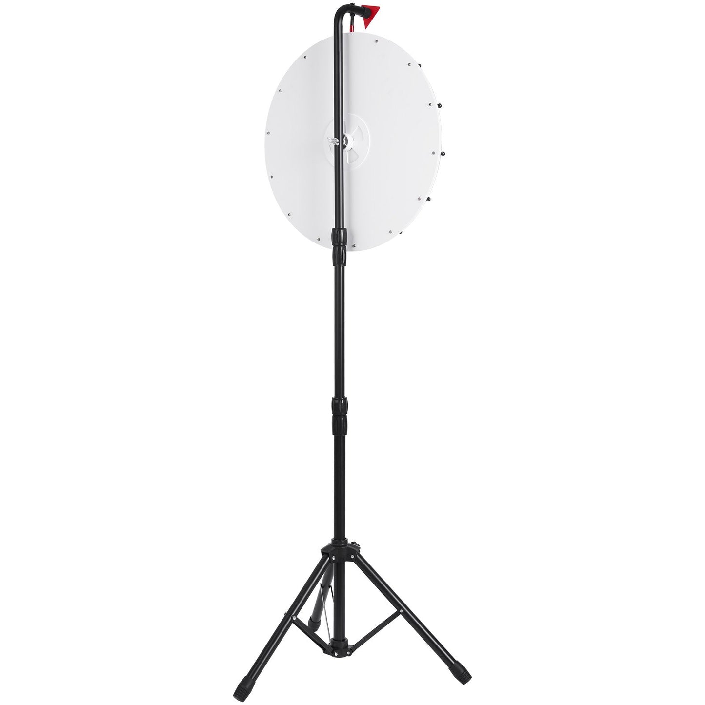 18” Prize Wheel Stand Floor Stand Color Prize Wheel Fortune Spinner 14 Seats Dry Ease Tradeshow Fortune Spinning Game (18 inch)