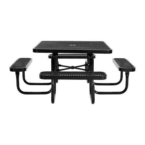 picknickbord väderbeständigt stål uteplats matsalsmöbler set utomhus | EU