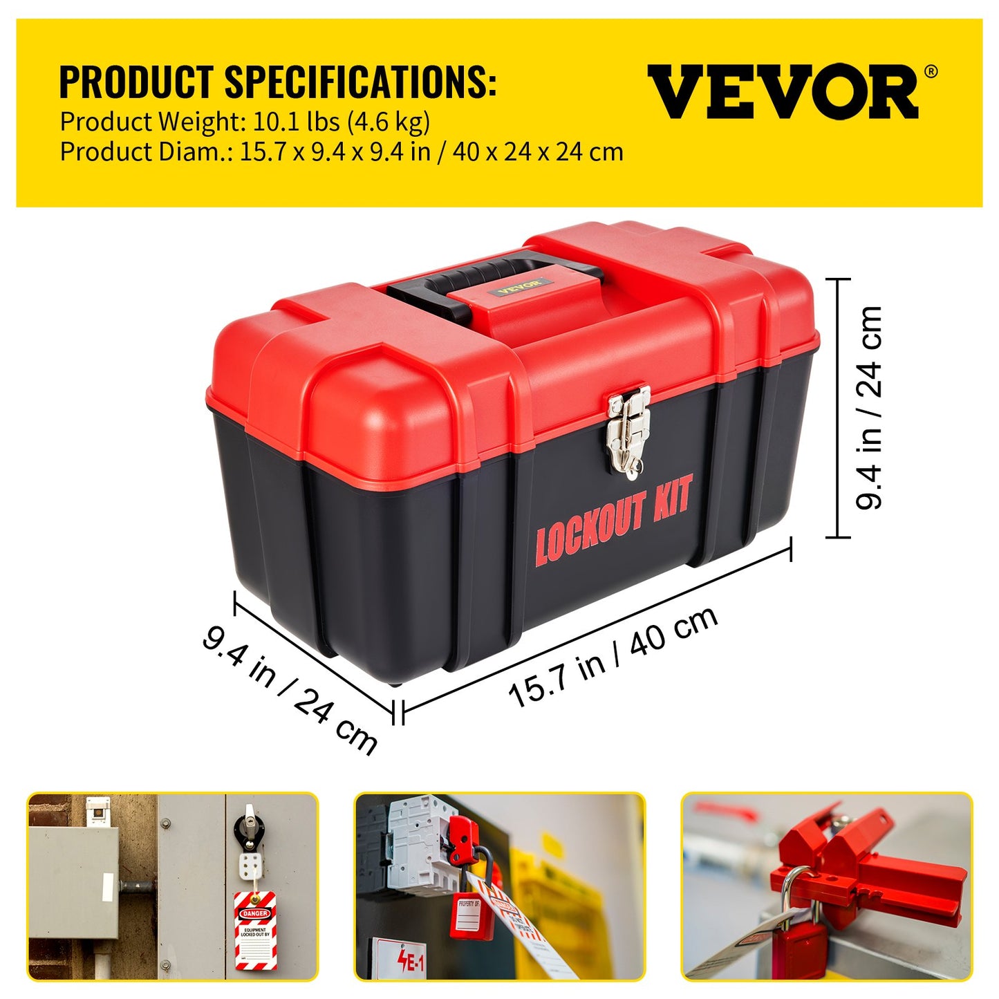 42 PCS Lockout Tagout Kits, Electrical Safety Loto Kit Includes Padlocks, 5 Kinds of Lockouts, Hasps, Tags & Ties, Box, Lockout Safety Tools for Electrical Risk Removal in Industrial, Machinery