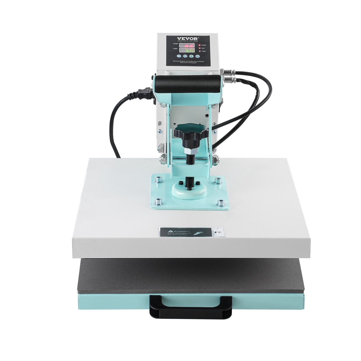 Heat Press Machine 15x15 in Slide Out Heat Transfer Machine T-Shirts Green