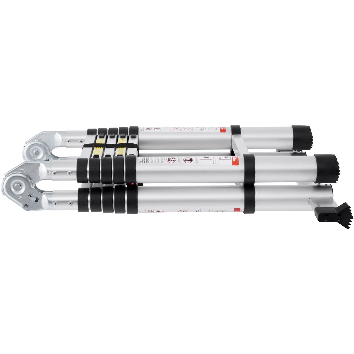 Teleskop-Ausziehleiter 12,5 ft A-Form mit Stabilisatorstange für Wohnmobil