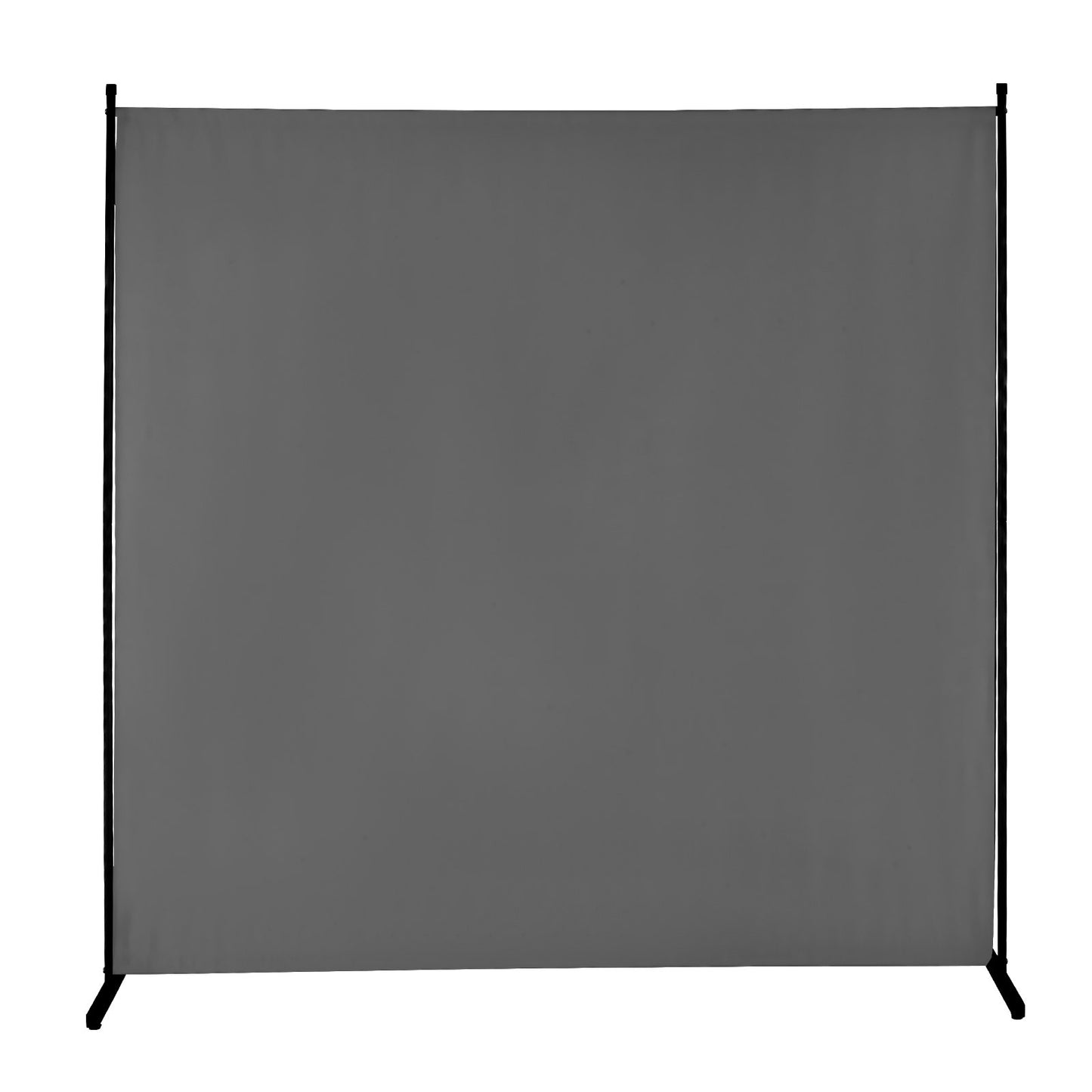 Room Divider, Single Panel Room Divider, 6FT Privacy Screen Indoor, Partition Divider for Room Separation, Freestanding Room Divider Panel for Office, Bedroom, Grey
