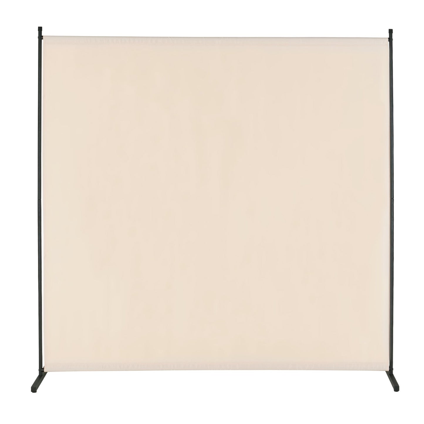 Room Divider, Single Panel Room Divider, 6FT Privacy Screen Indoor, Partition Divider for Room Separation, Freestanding Room Divider Panel for Office, Bedroom, Beige