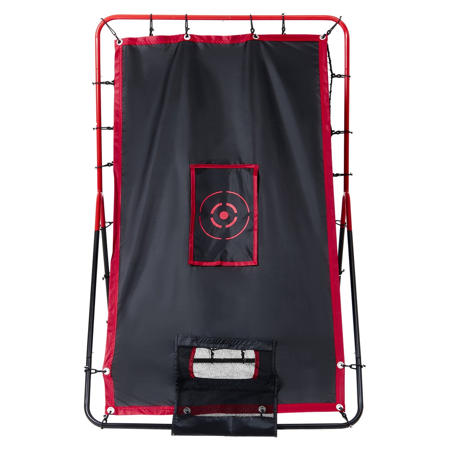 Baseball- und Softball-Rebounder-Netz 3x4,5 ft. 2-in-1 Switch Hitter Pitch
