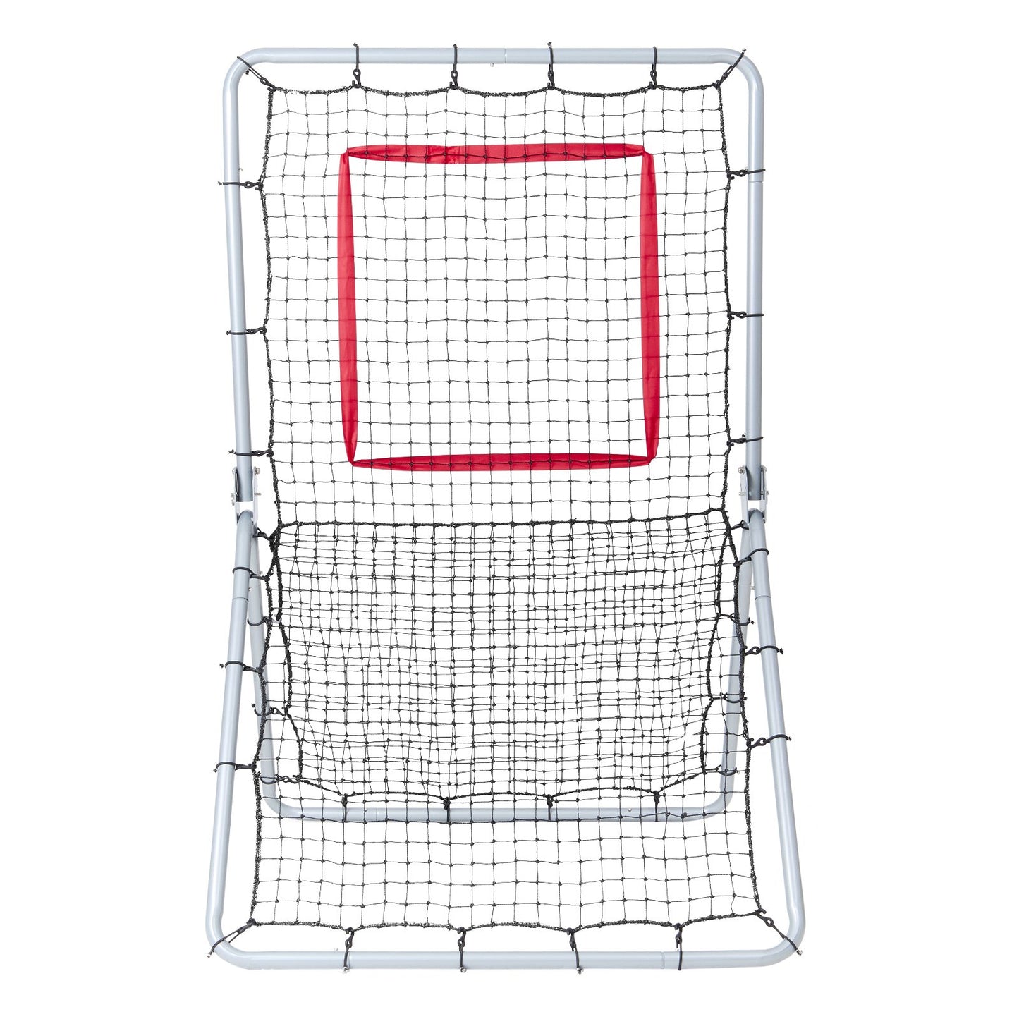 Baseball- und Softball-Rebounder-Netz 3,5 x 6 Fuß 5 einstellbare Winkel