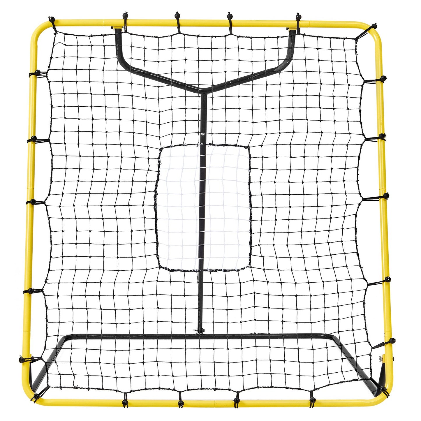 Baseball- und Softball-Rebounder-Netz, 4 x 4,5 Fuß, PitchBack, verstellbare Winkel