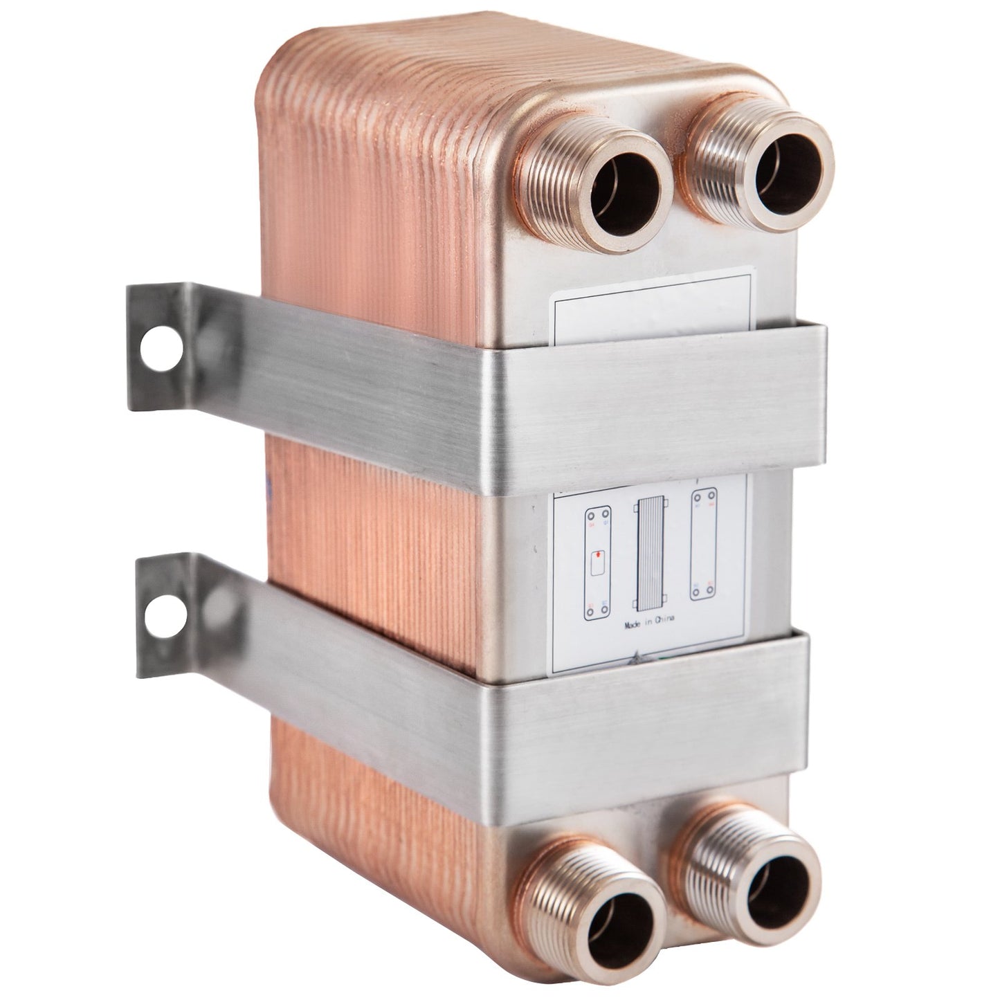 Värmeväxlare Löd plattvärmeväxlare 40 plattvärmeväxlare för uppvärmning