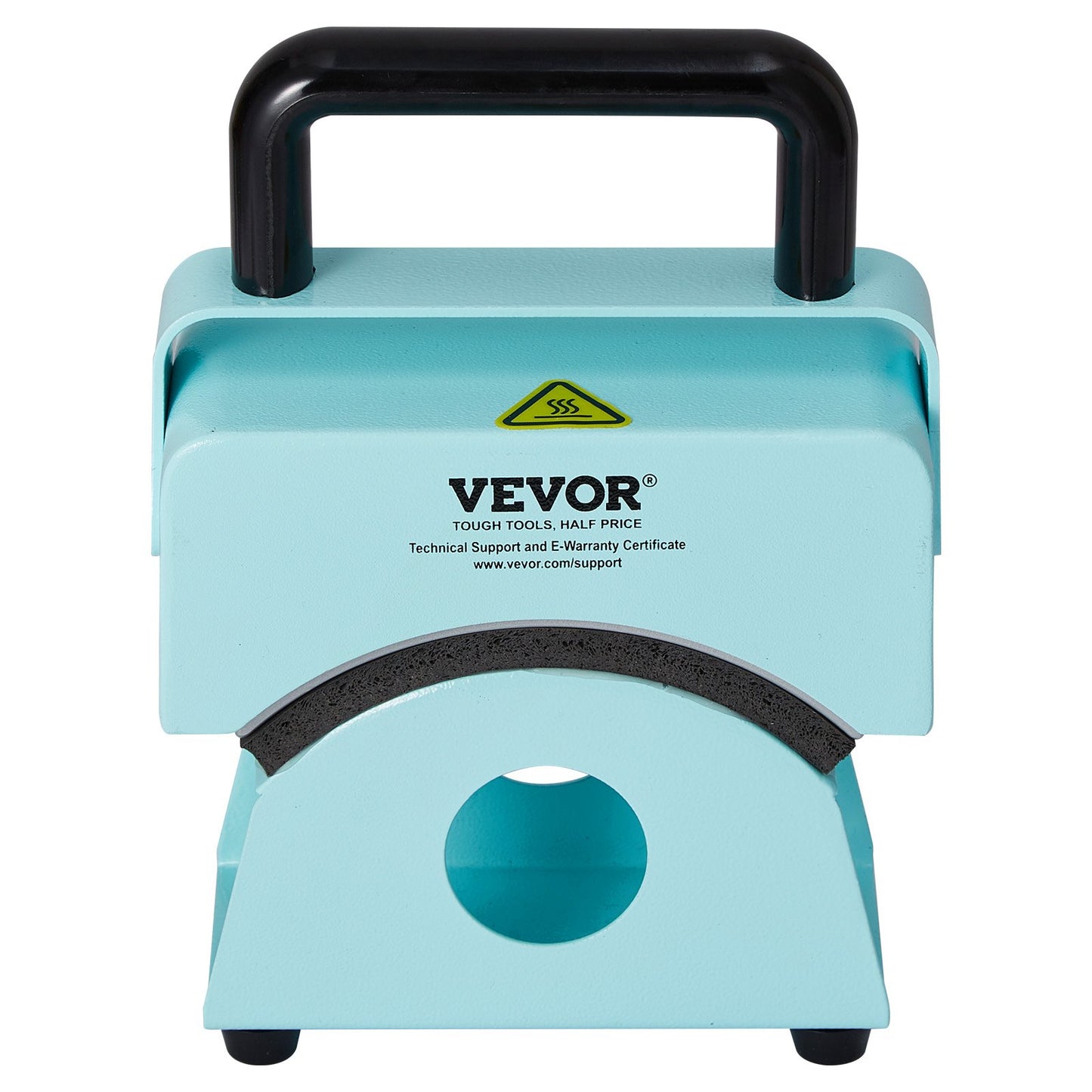 Hat Press Machine Mini Hat Heat Press för Kepsar 5,9x3,15 tums tallrik Grön