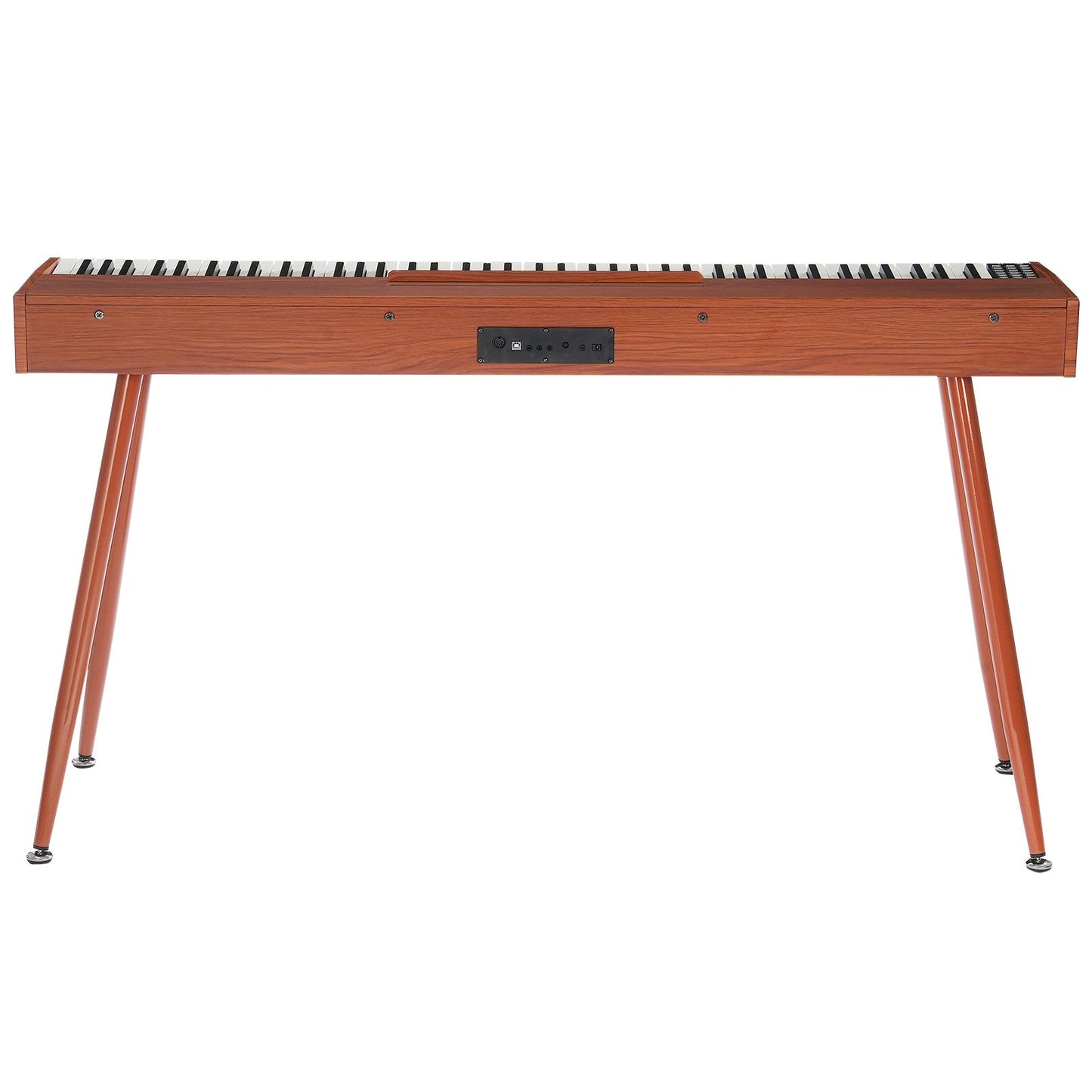 88 keys, fully weighted digital piano Double keyboard, four-legged stand
