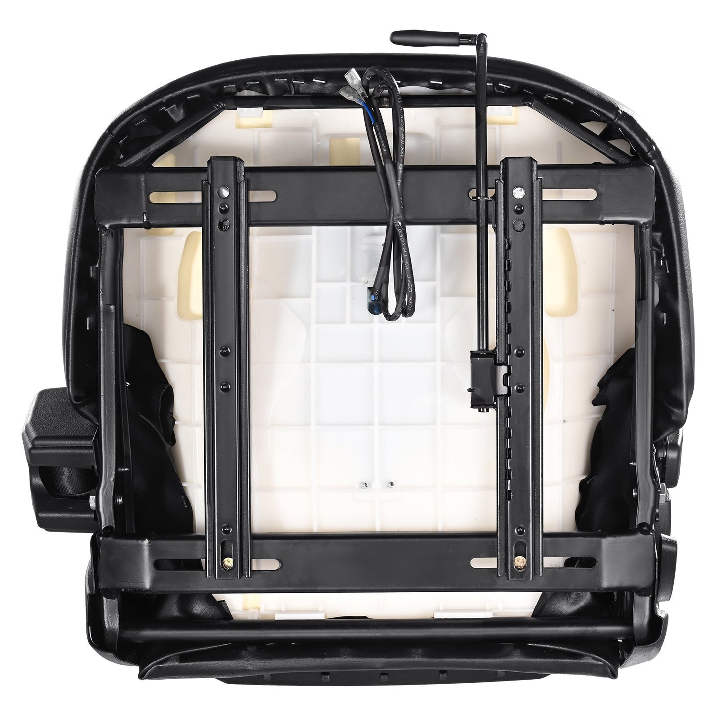 Universal gaffeltrucksäte, traktorsäte med justerbar ryggvinkel, mikrobrytare och säkerhetsbälte, omlindningsgaffelsäte för traktorlastargrävmaskin