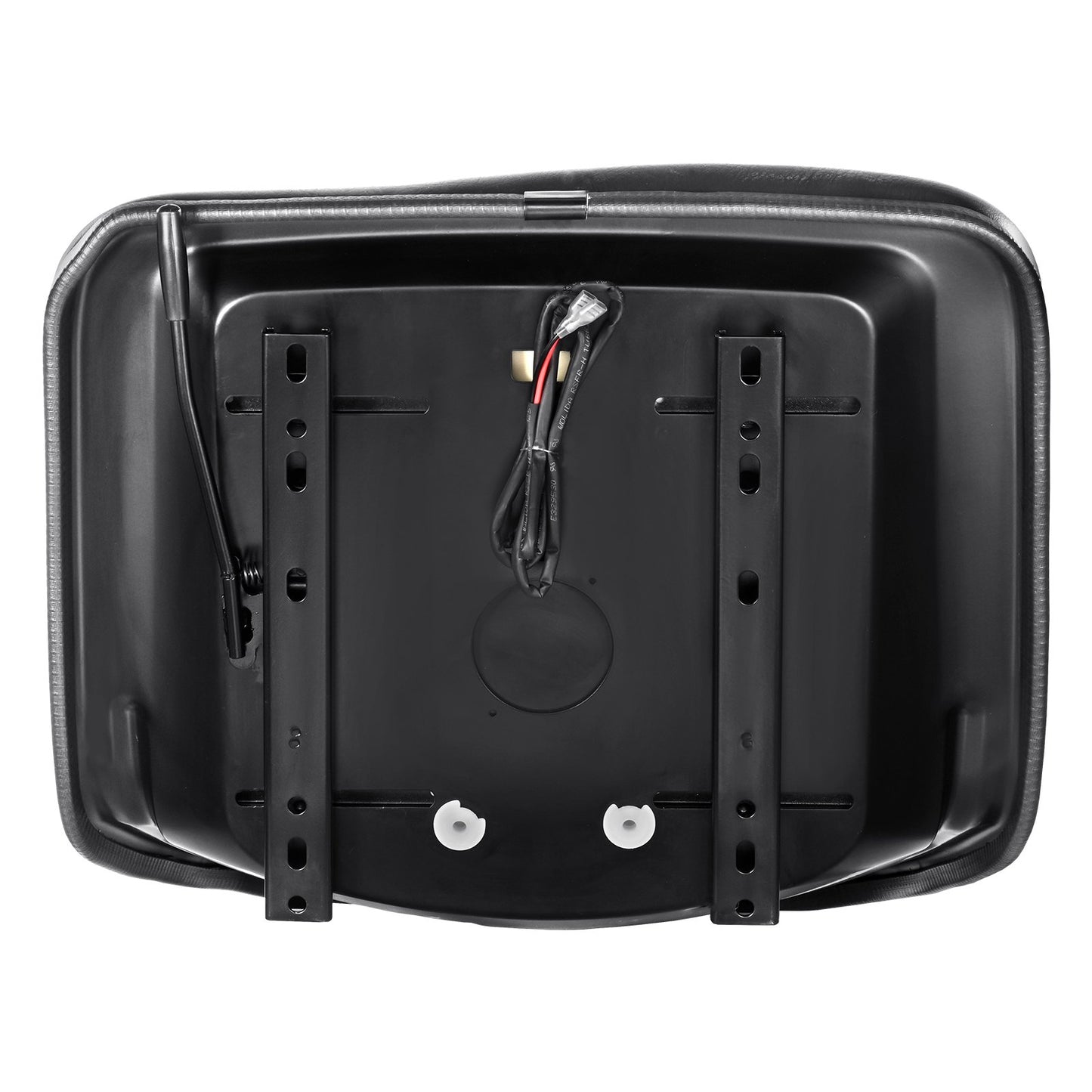 Universal Tracor-säte, gräsklipparsäte med mikrobrytare och dräneringshål, 6,3-13,4 tums förlängt spår Traktorsäte för traktorlastargrävmaskin