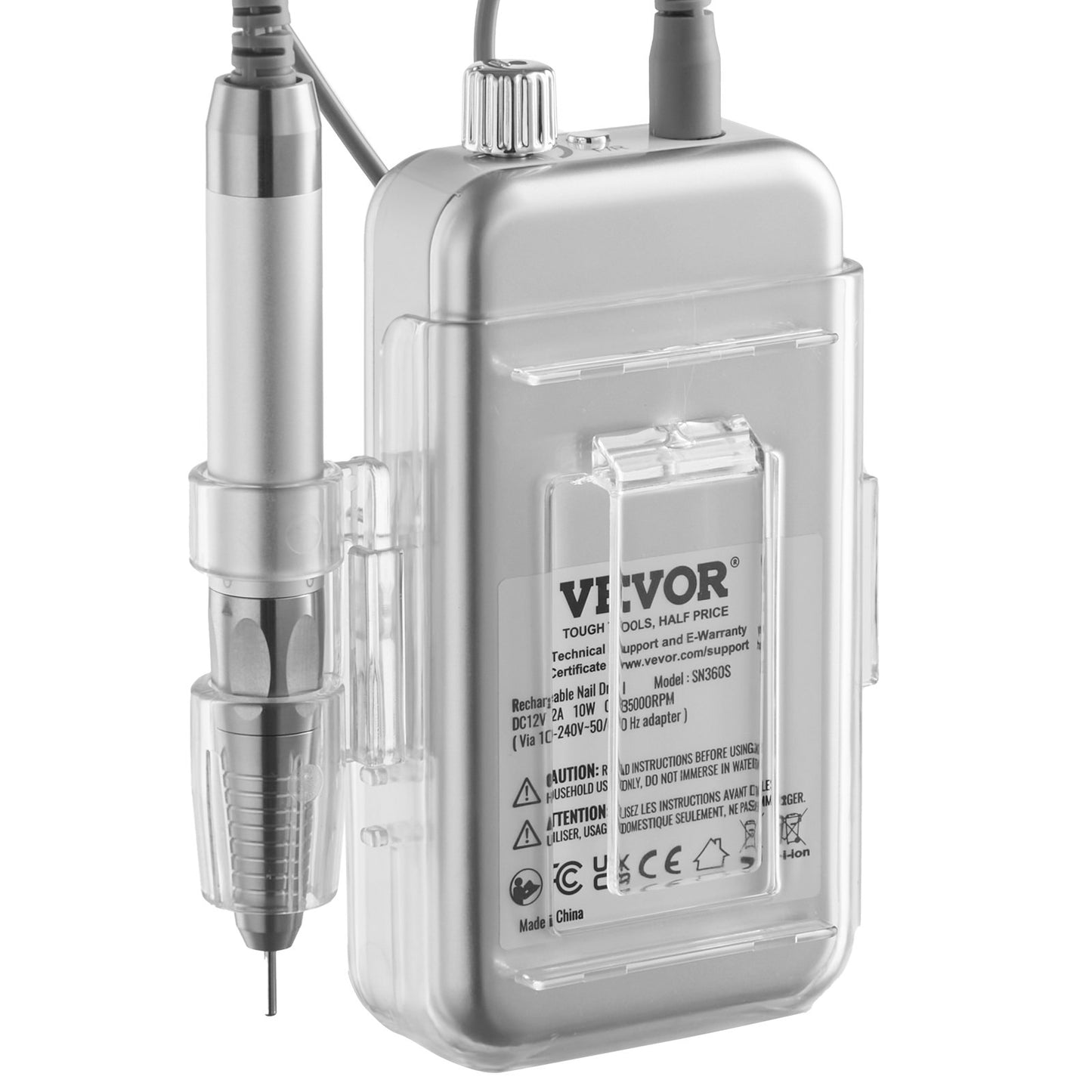 Electric Cordless Nail Drill Machine for Nail E-File Machine 35000RRM Brushless Motor