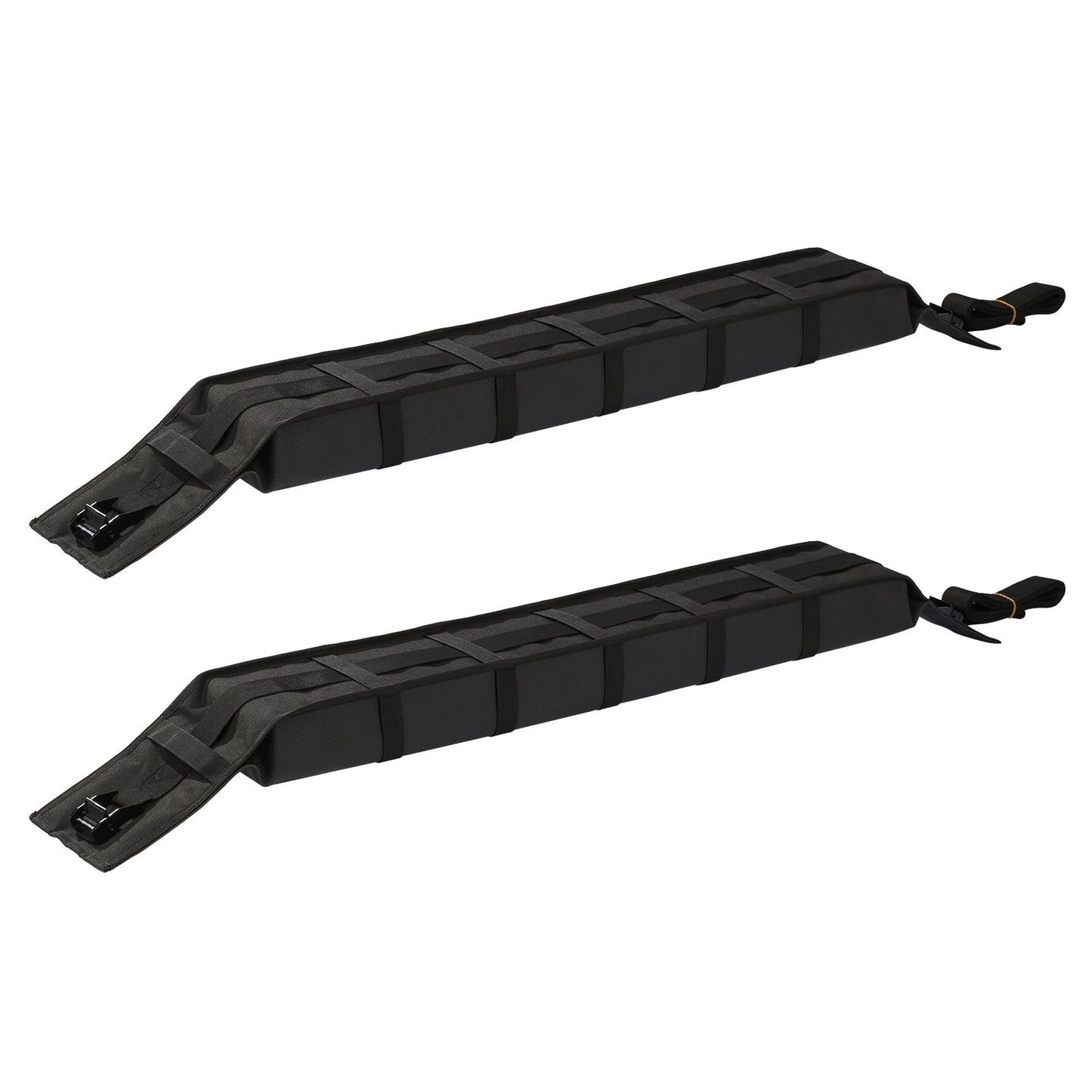 Soft Roof Rack Pads 33in 176lbs Lastkapacitet för kajak Kanot Surfboard Bagage