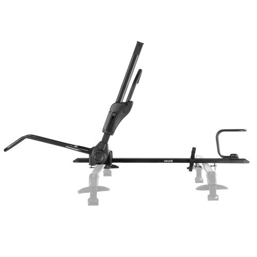 Hopfällbart cykelställ på taket Kraftigt cykelställ för bil, upprätt monteringslås