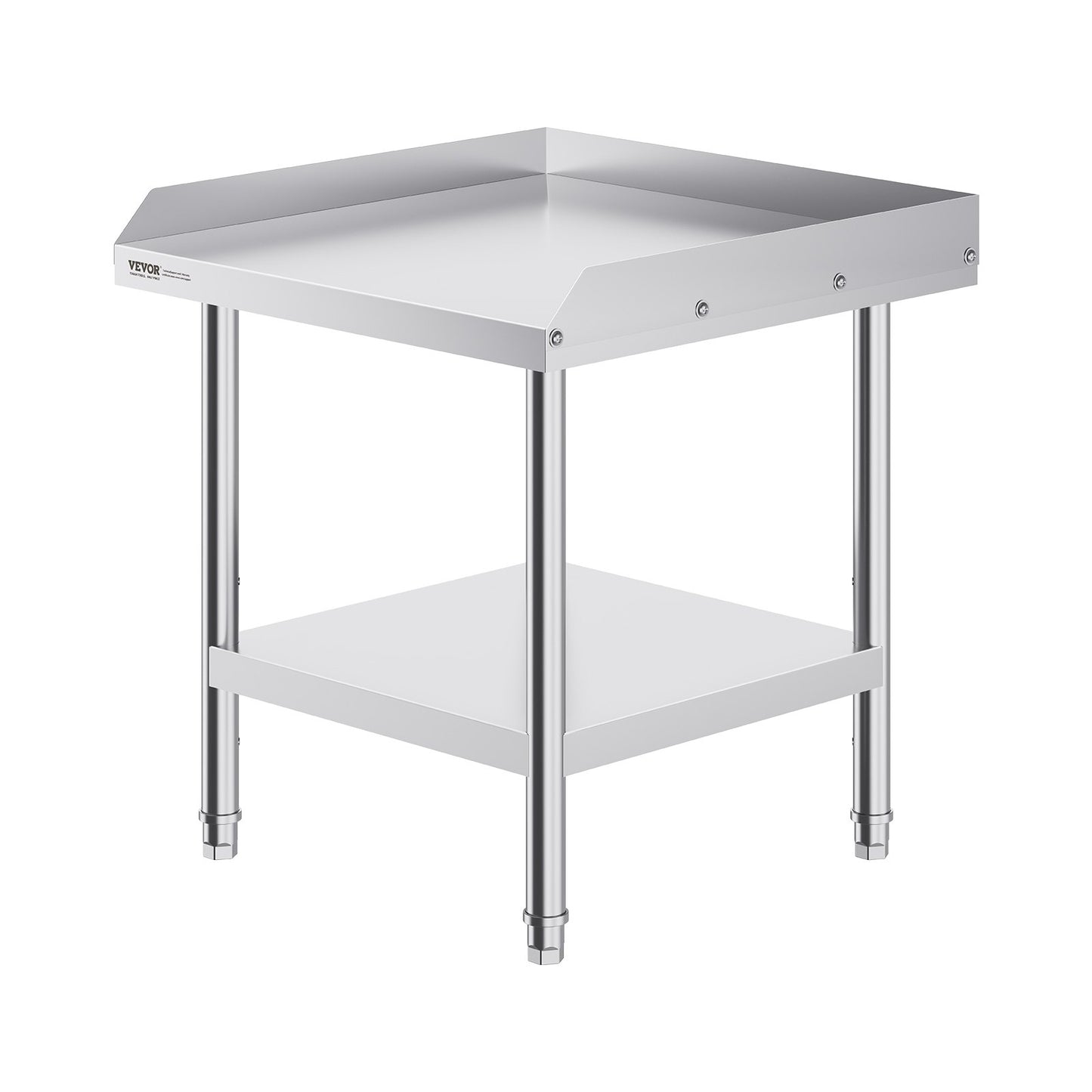 Stainless Steel Work Table 24"x24" Commercial Dining Table Restaurant