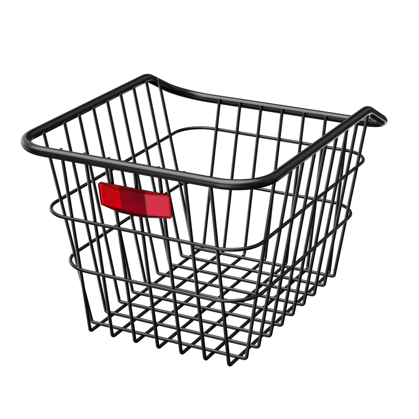 Bakre cykelkorg Metal Wire Cykelkorg Reflekterande bakljusskydd