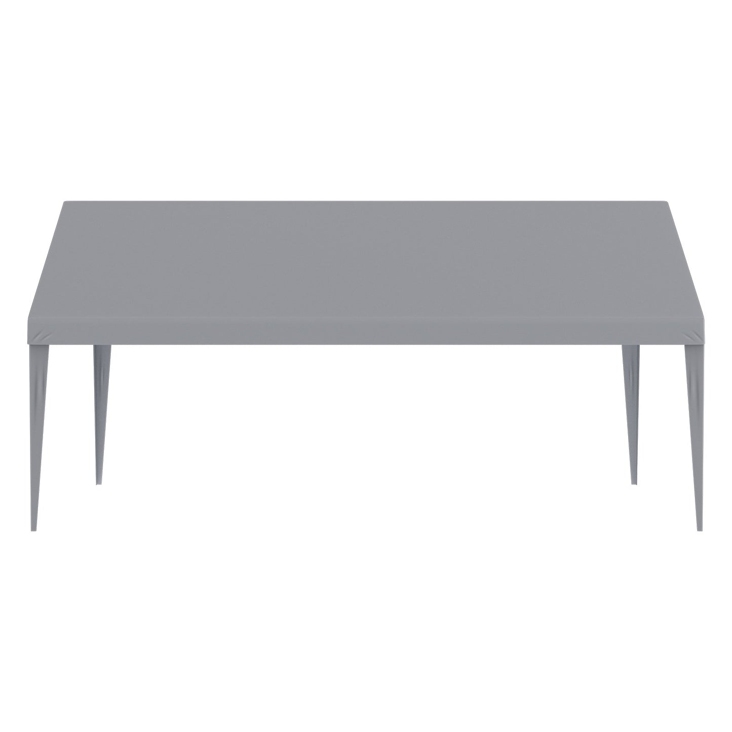 Carport Replacement Canopy Cover 13 x 20 ft, Garage Top Tent Shelter Tarp Heavy Duty Waterproof & UV Protected, Easy Installation with Ball Bungees, Gray (Top Cover Only, Frame Not Included)