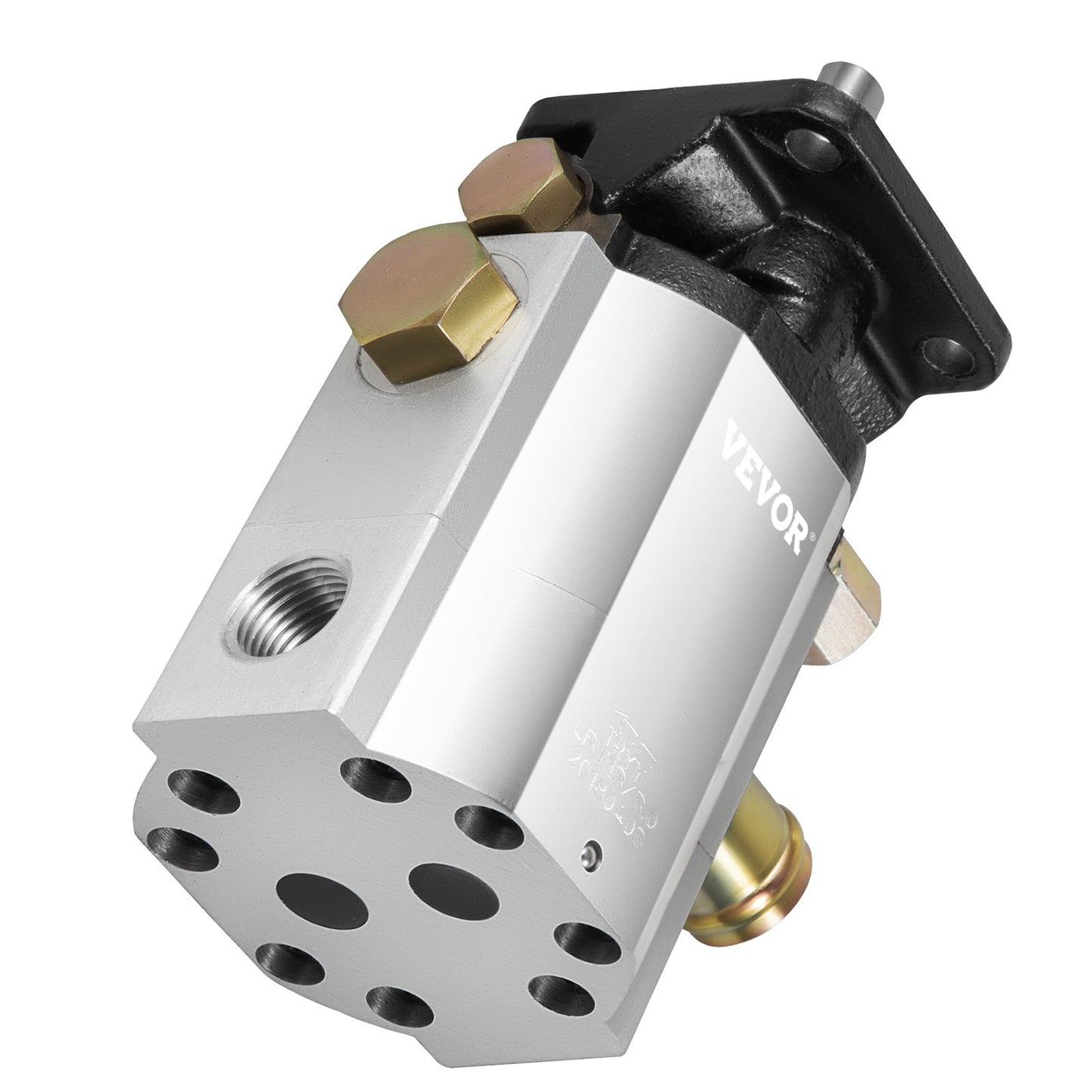 Hydraulic Log Splitter Pump, 13GPM, 2 Stage 3000PSI Wood Log Splitter Pump, 1'' Inlet 1/2'' NPT Outlet 3600 RPM Aluminum Hydraulic Gear Pump, for Small Engine Mounting Log Splitters Snowplow