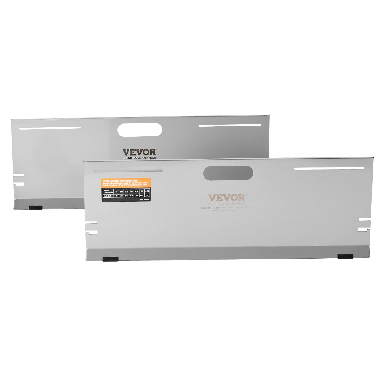 Achsmesswerkzeug, 2er-Pack Spurplatten für Achsmesswerkzeug, Spurwinkelmesswerkzeugplatte aus Edelstahl, 4 Achsmessstangen und Magnetschlitze, inkl. Maßband und Umrechnungstabelle