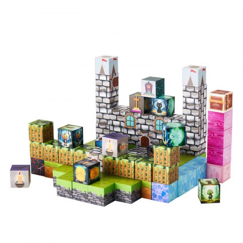 Magnetische Blöcke 100PCS Friedhof Zombies Set STEM Montessori Sensorische Spielzeug