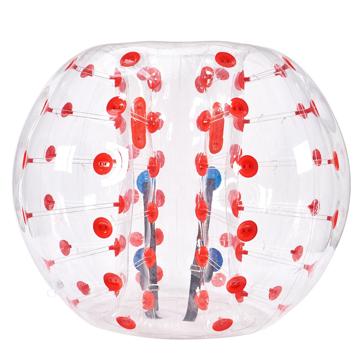 Aufblasbarer Bumper Ball, 1 Packung, 5 Fuß/1,5 m Body Sumo Zorb Bälle für Jugendliche und Erwachsene, 0,8 mm dicke PVC-Bubble-Bälle für menschliche Hamster für Teamspiele im Freien, Bumper Bopper-Spielzeug für Hof, Garten, Park