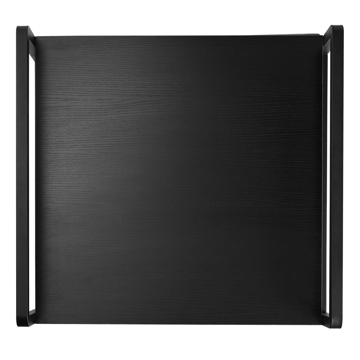 Mini Fridge Stand with Storage, 176 lb-Capacity Mini Fridge Table with 2 Drawers & 4 Swivel Wheels, Mobile Mini Fridge Shelf, Black Mini Fridge Organizer for Dorm, Apartment, Office, Bedroom