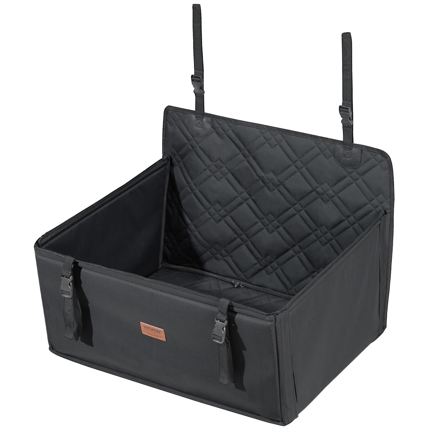 Dog Booster Car Seat Pet Car Seat for SML Dogs up to 48.5 lbs Black