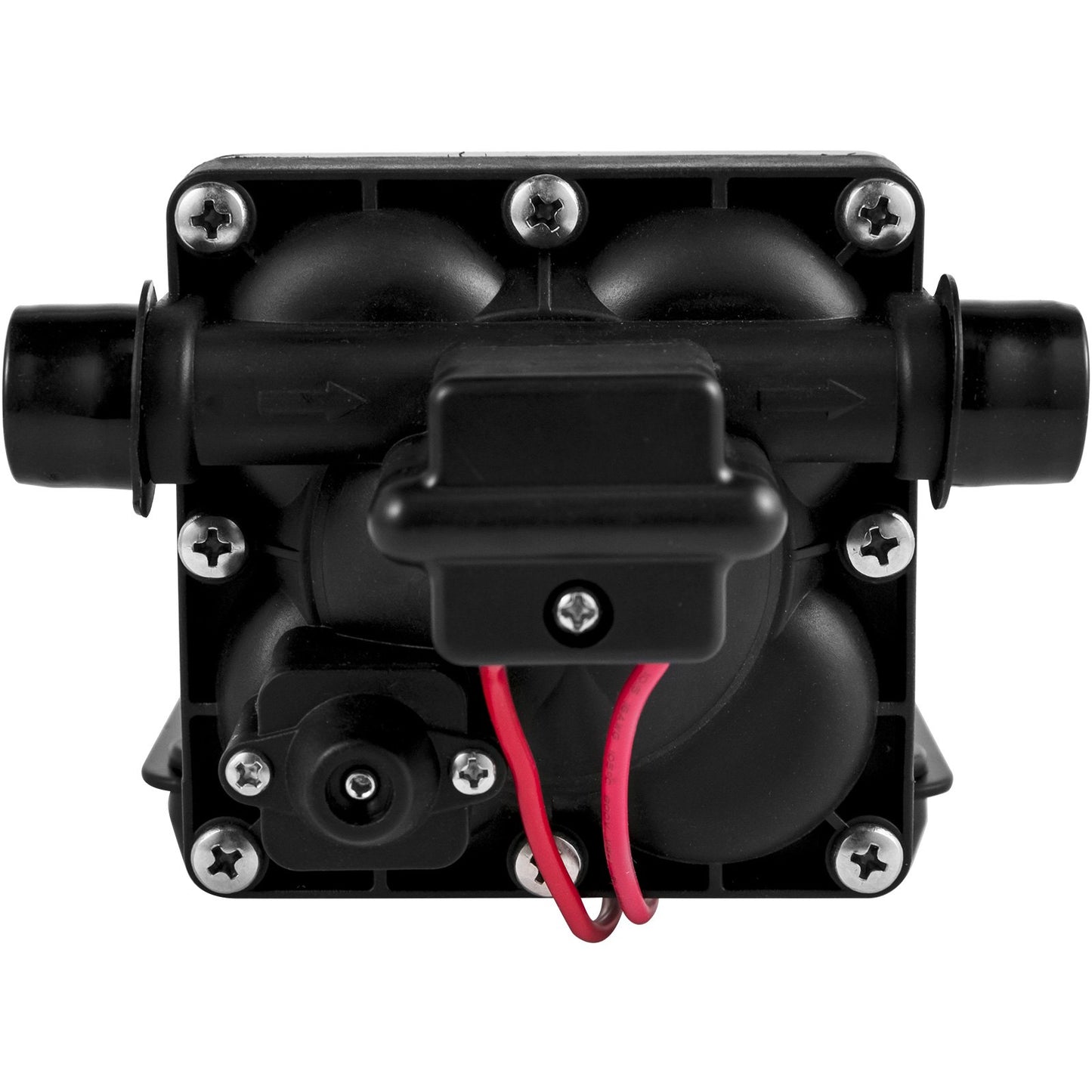 Fresh Water Pump, 12V Self-Priming Spray Pump, 3 GPM RV Water Pump, with Pressure Switch 55 PSI Self-Priming Water Pump, Removable Strainer 12V Diaphragm Pump for RV Camper Marine Boat Lawn