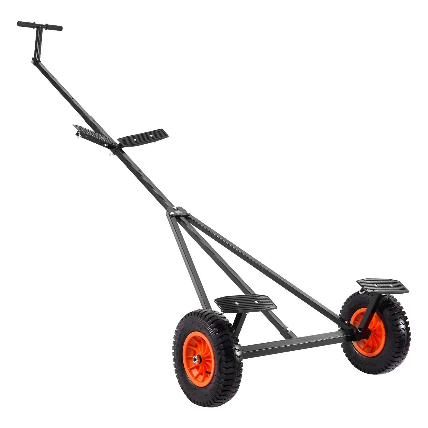 420lbs Bootsanhänger Dolly Mover Einstellbare Länge mit 15,7 Zoll Luftreifen