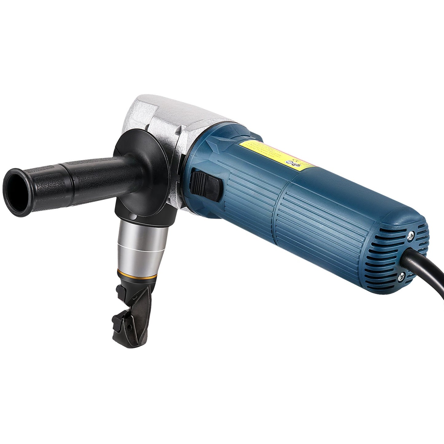 Elektrischer Metallknabberer, 625 W, Metallschneider, 1000 U/min, Hochgeschwindigkeitsrotor, Metallknabberer, 220 V, mit austauschbaren Klingen, Aufbewahrungstasche, Blechknabberer zum Schneiden von Edelstahl, Aluminium, Kunststoff