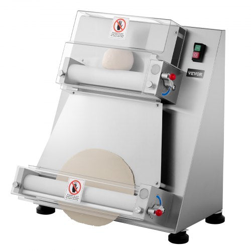 16 Inch Pizza Dough Roller Semi Automatic Commercial Dough Press