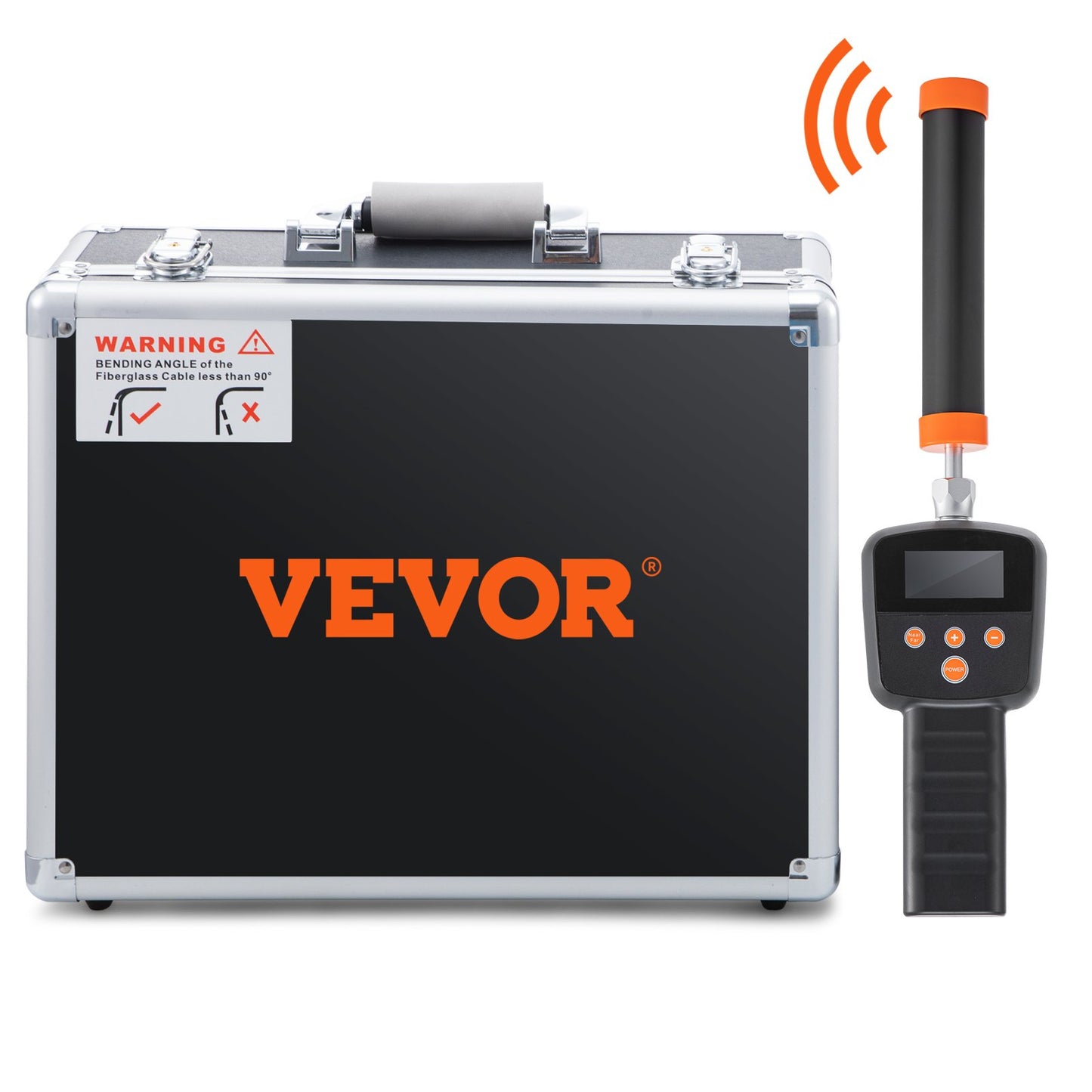 Kanalkamera, Rohrinspektionskamera, 7 Zoll, 1000TVL-Kamera, 100 Fuß, mit Ortungsgerät, 512 Hz