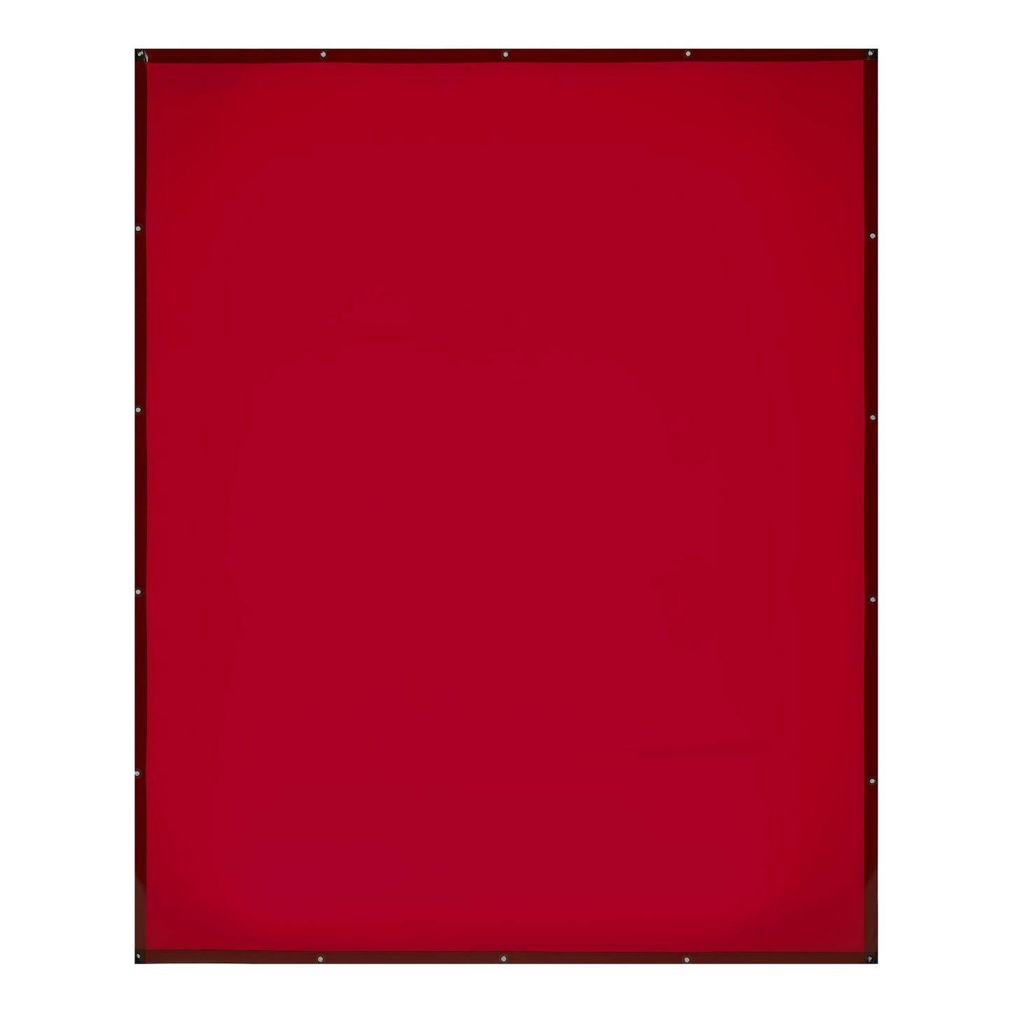 2PCS Welding Curtains, 6 x 8FT Welding Screen Curtain, Flame-Resistant Vinyl Safety Protective Screen with 6-Level UV Protection & Hanging Holes, Portable for Workshop/Industrial Use, Red