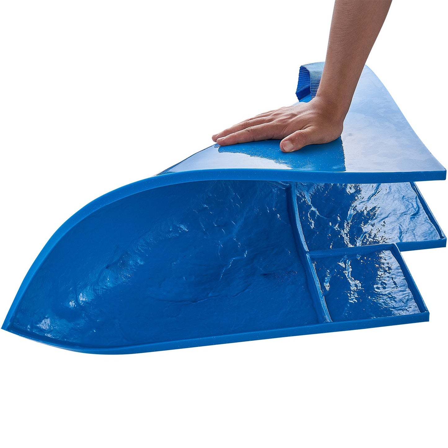 Betonstempelmatte 24 in 7 Stück Texturierungshaut Polyurethan-Texturformen