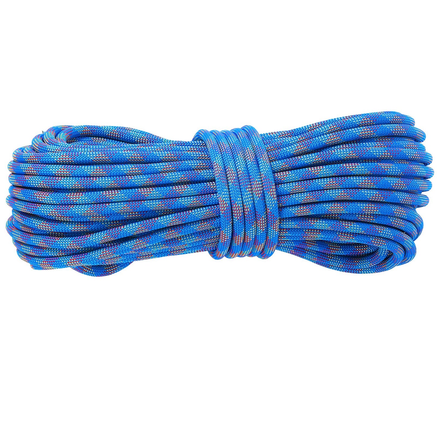 10,2 mm dynamisches Kletterseil, 40 m (131 Fuß), Outdoor-Kletterseil, Blau