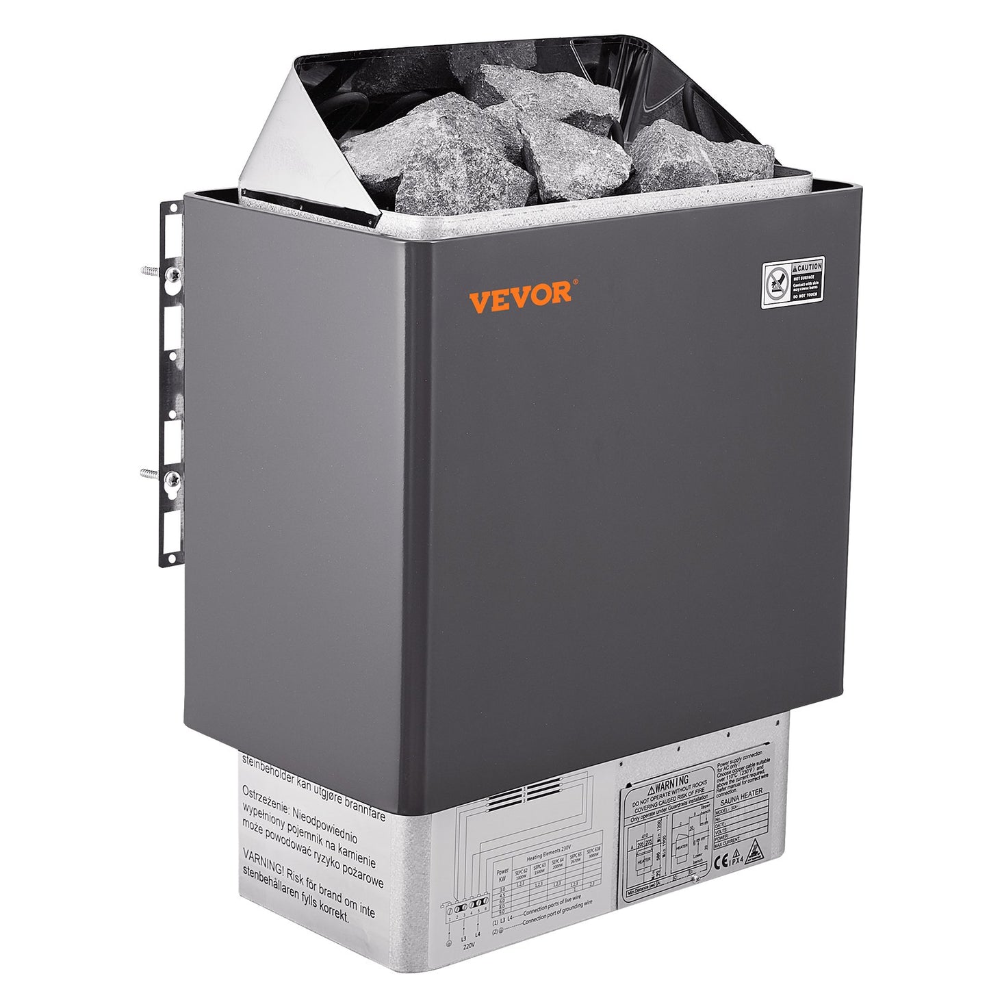 8 kW elektrischer Saunaofen, digitaler Controller für 8–12 m³ Home Spa