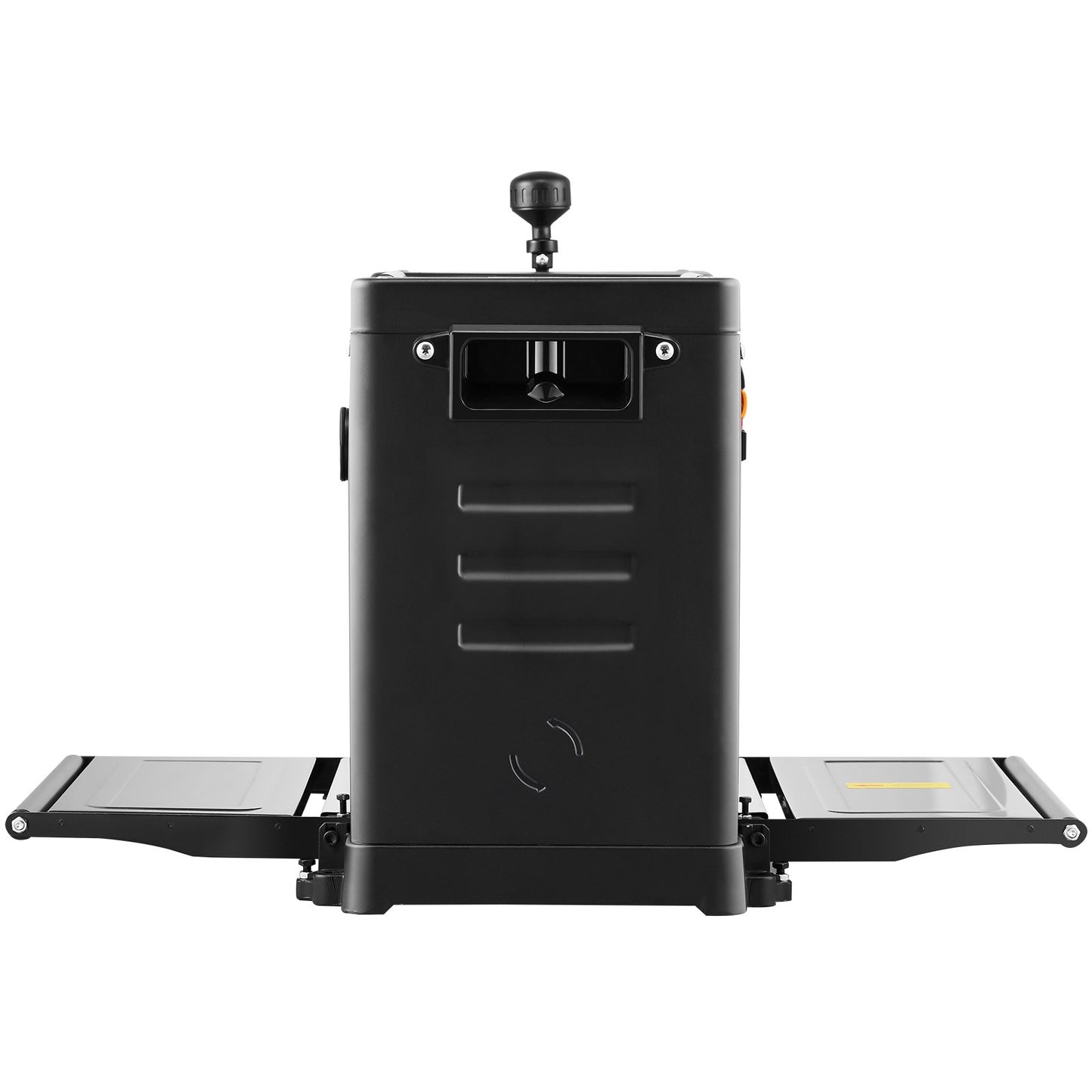 Thickness Planer, Single Speed, 13" Width Worktable Benchtop Planer, Double-Blade, 15-Amp 1800W Powerful Motor, 12" Extended Infeeding Table, Low Noise for both hard & soft wood material removal