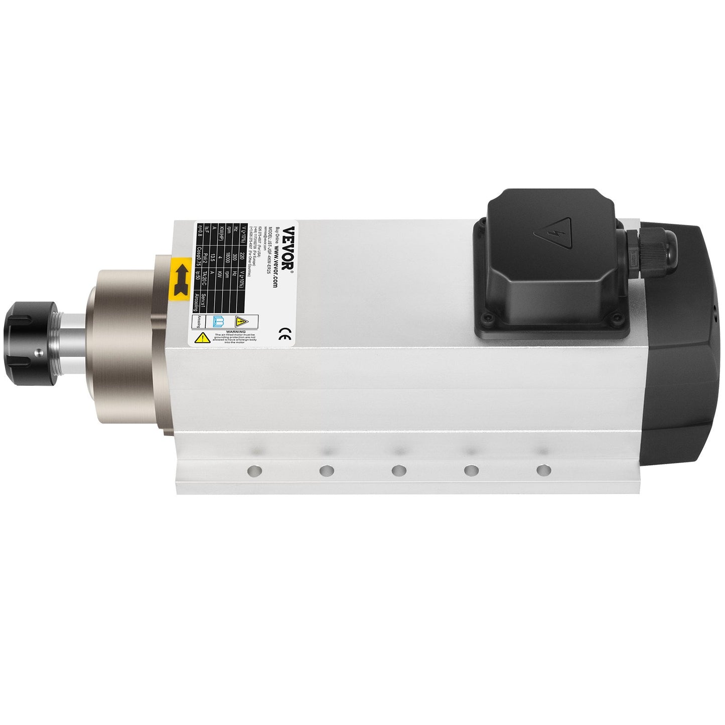 4KW 2220V luftgekühlter Spindelmotor ER25 CNC-Luftkühlungsspindelmotor für CNC-Gravierfräsmaschine