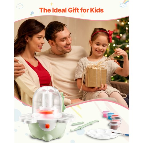 Mini-Keramik-Rad, elektrisches Tonrad für Kinder, 50 mm und 80 mm Drehteller | EU