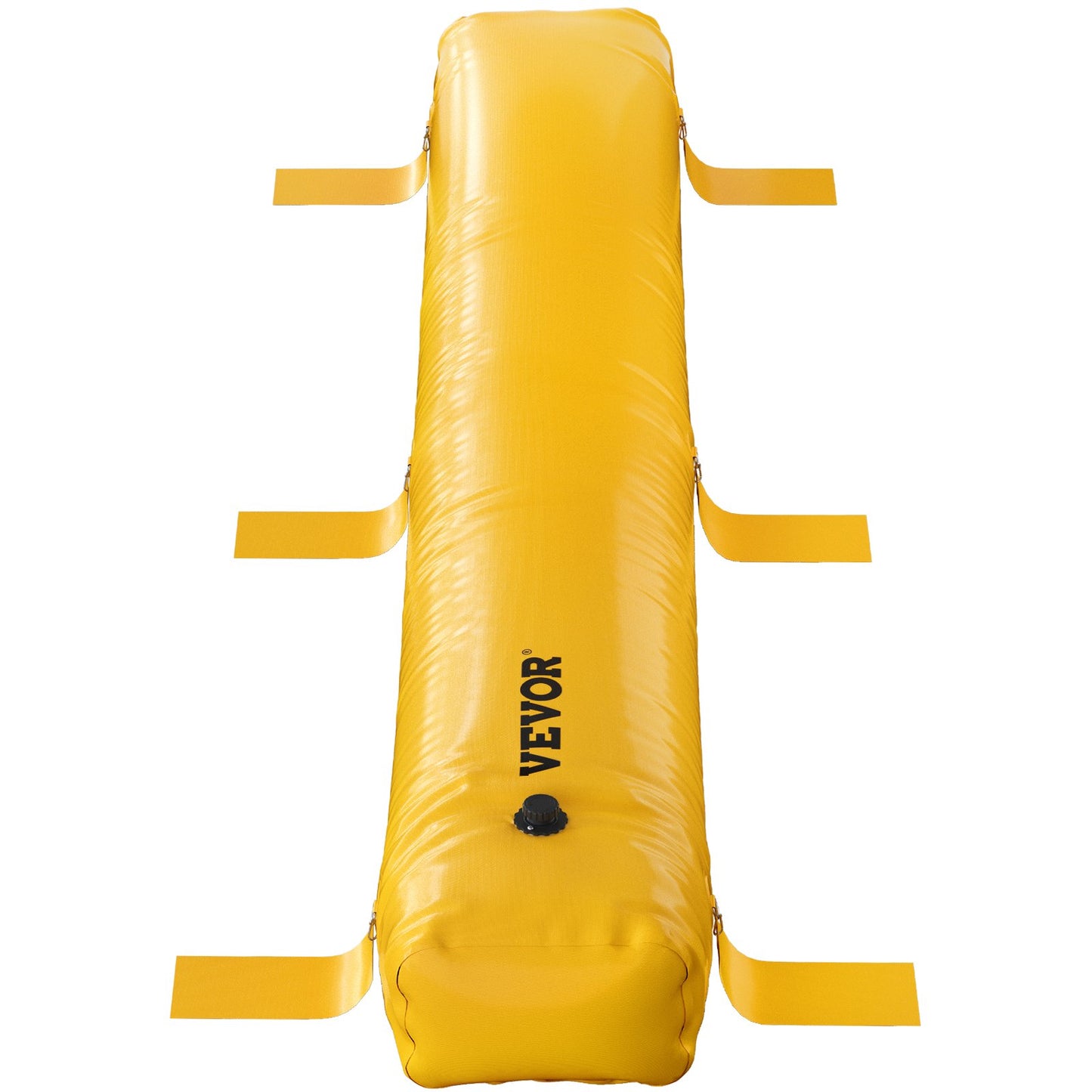 Översvämningsbarriär, 12 fot längd x 12 i höjd Sandsäck alternativ, vattenbarriär för översvämning med stor vattentät effekt, återanvändbara PVC-vattenavledningsrör, översvämningsbarriärer för hem, dörr, garage