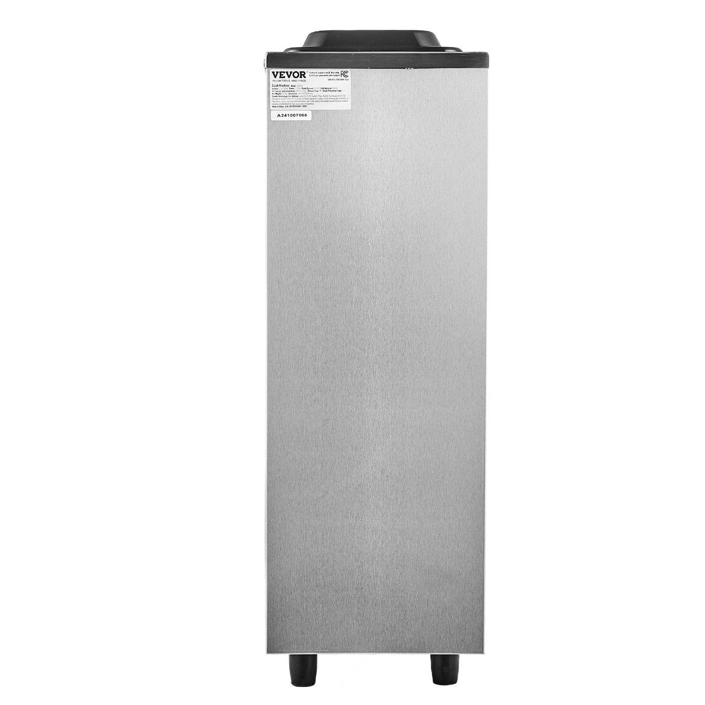 Commercial Slushy Machine, 12L / 3.17 Gal Single Tank, Cool and Freeze Modes, Stainless Steel Margarita Smoothie Frozen Drink Maker, Slushie Machine for Party Cafes Restaurants Bars Home