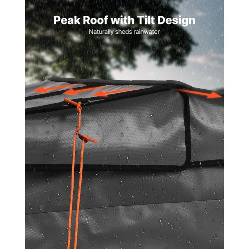 Generatorabdeckung, universelle wasserdichte Abdeckung 420D 34x26x21 Zoll für 3500-12000 W