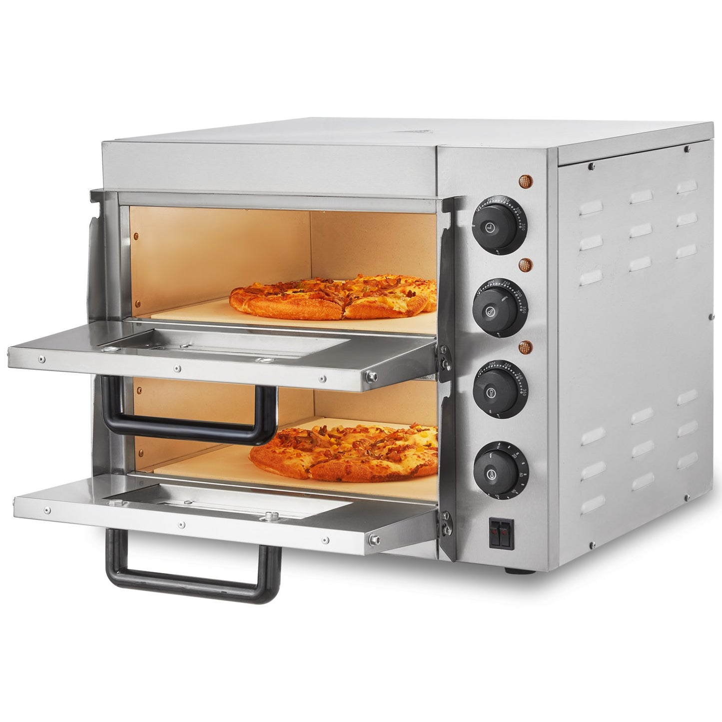 Commercial Countertop Pizza Oven Electric Pizza Oven for 14" Pizza Indoor