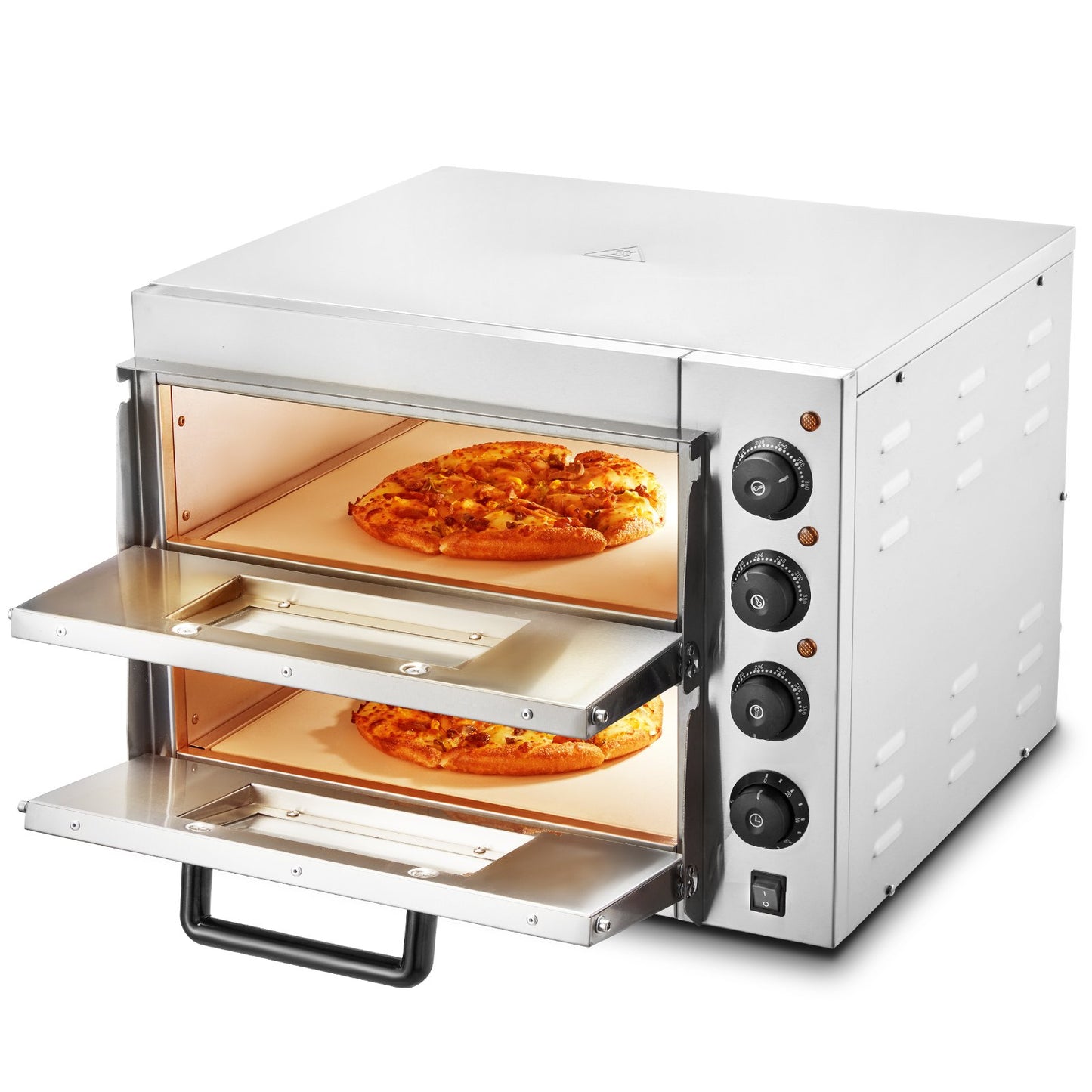 Commercial Countertop Pizza Oven Electric Pizza Oven for 16" Pizza Indoor