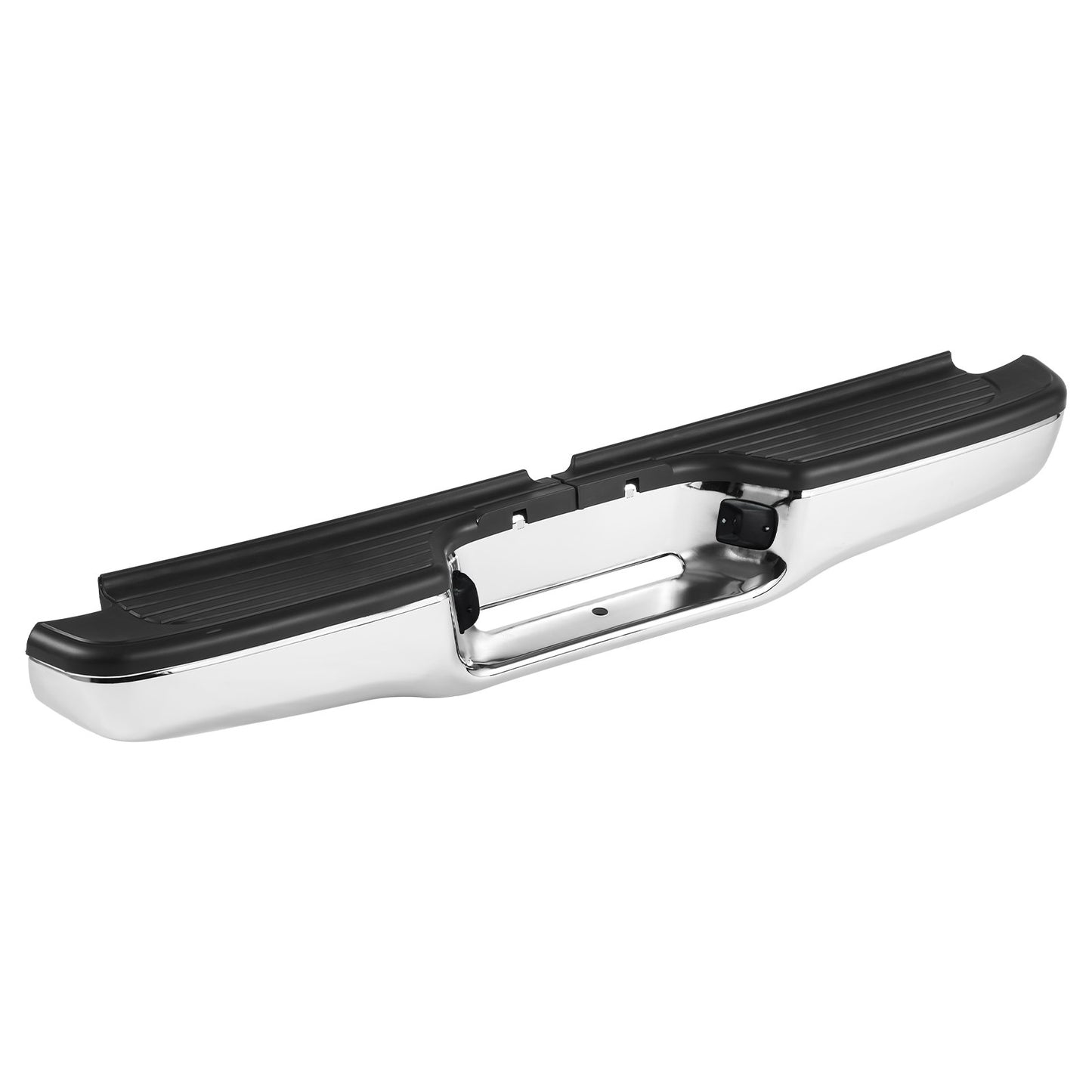 Rear Step Bumper Chrome Steel Bumper Assembly for 1995-2004 Toyota Tacoma