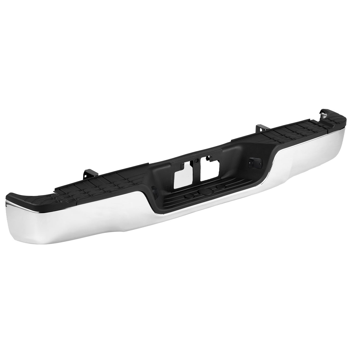 Rear Step Bumper Chrome Steel Bumper Assembly for 2007-2013 Toyota Tundra