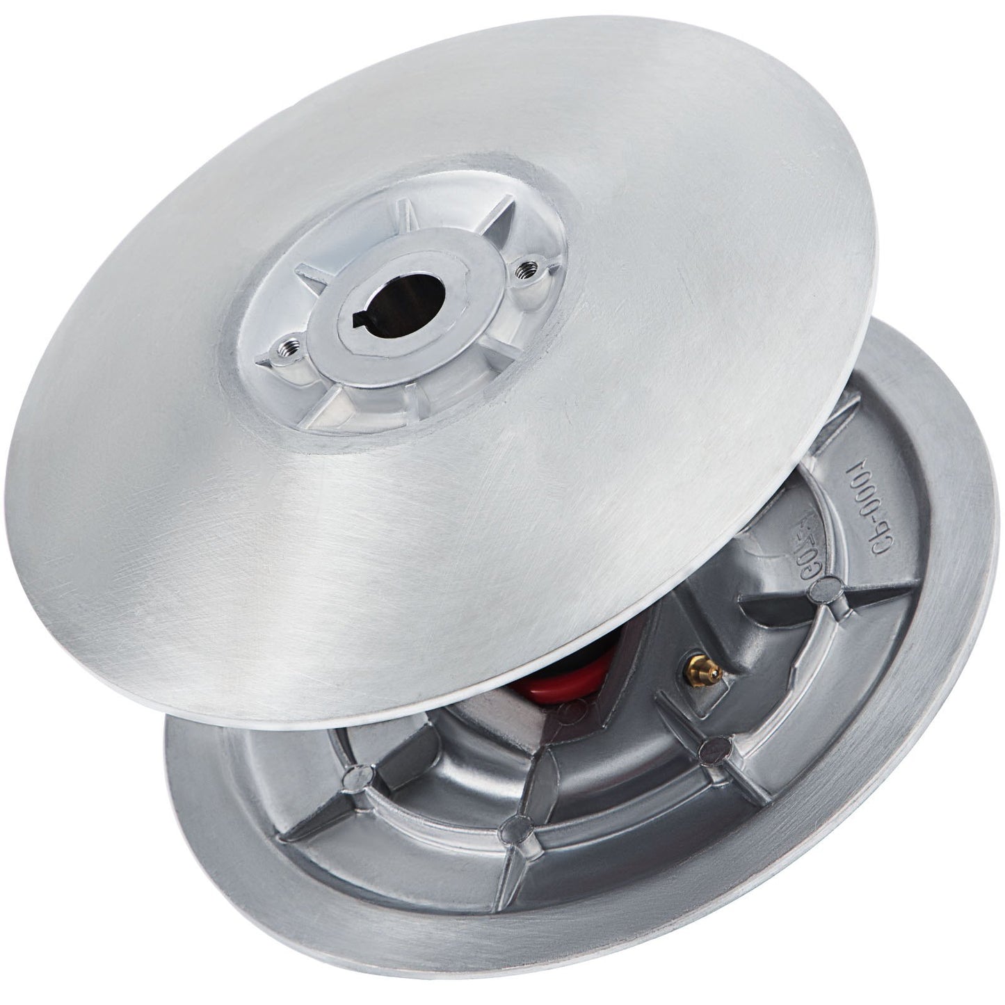 Golfwagen-Sekundärantriebs-Kraftkupplungssatz, Metalloberflächen-Antriebskupplung, 1985–2007, angetriebener Kupplungssatz, kompatibel mit Yamaha Low End G2-G28 Golfwagen (mit Feder)