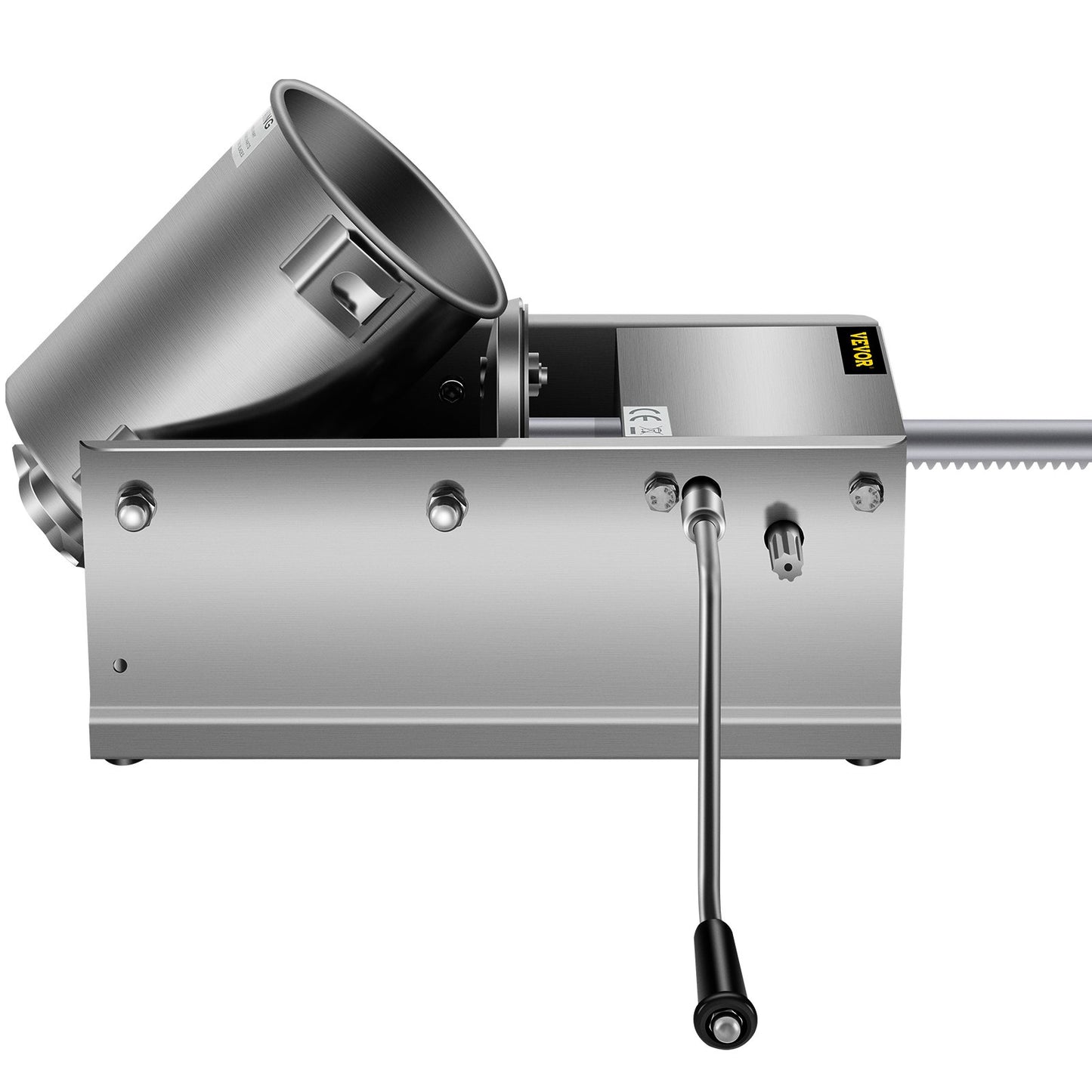 Horizontal Sausage Stuffer Manual Sausage Stuffing Machine 3L Stainless Steel