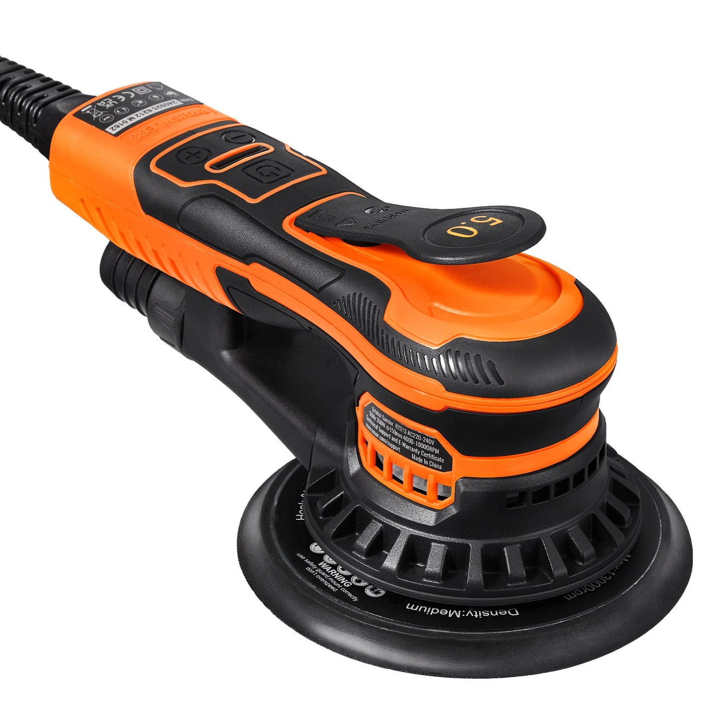 Random Orbital Sander 5 & 6-tums Borstlös Orbital Sander 10000 PRM